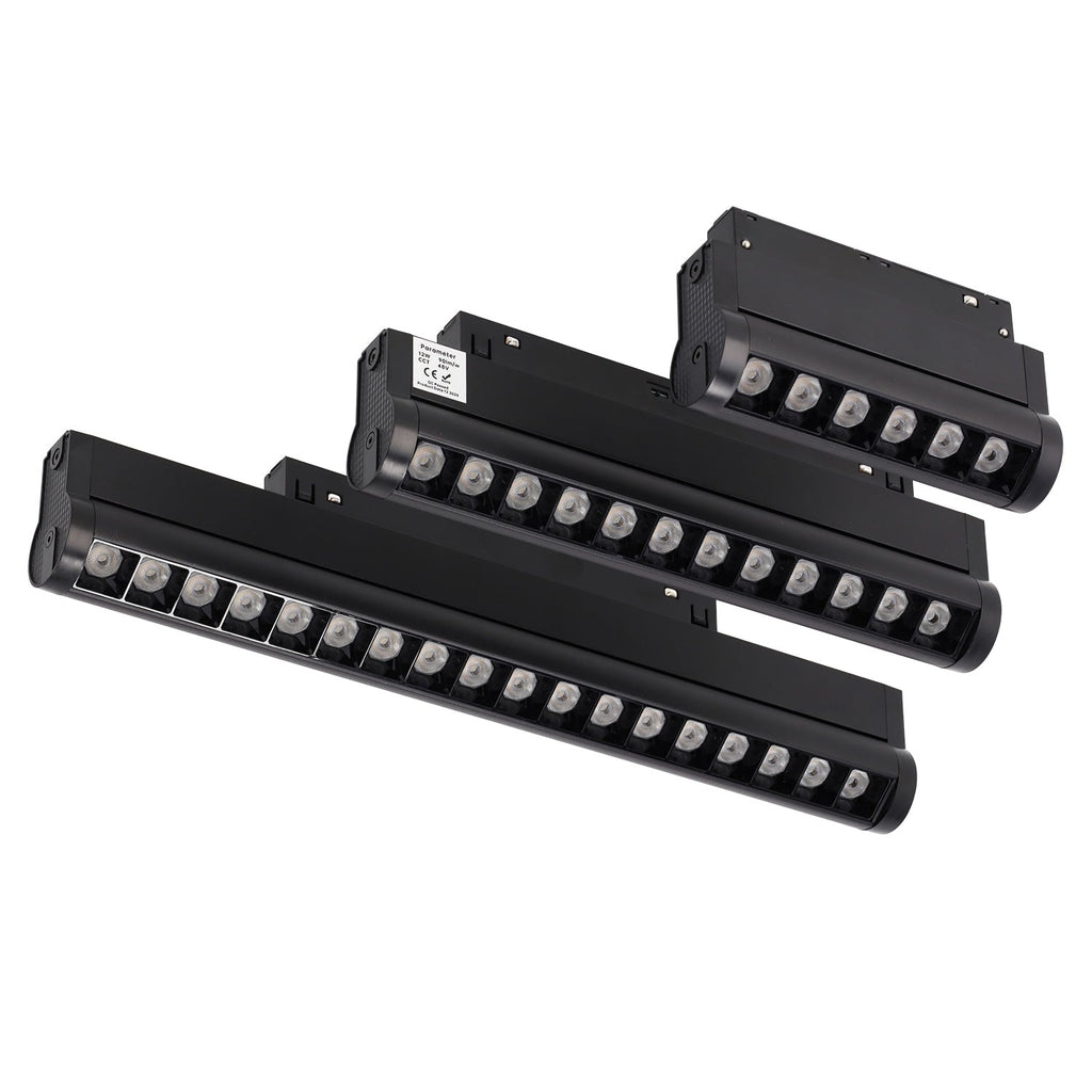 Luminária de trilho LED magnética 6W 127mm 90lm/W CCT (Cor da luz ajustável)