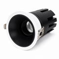 Luminária de encastrar LED de 10W, IP65, 90lm/W, recorte de 75mm, CCT (cor de luz ajustável)