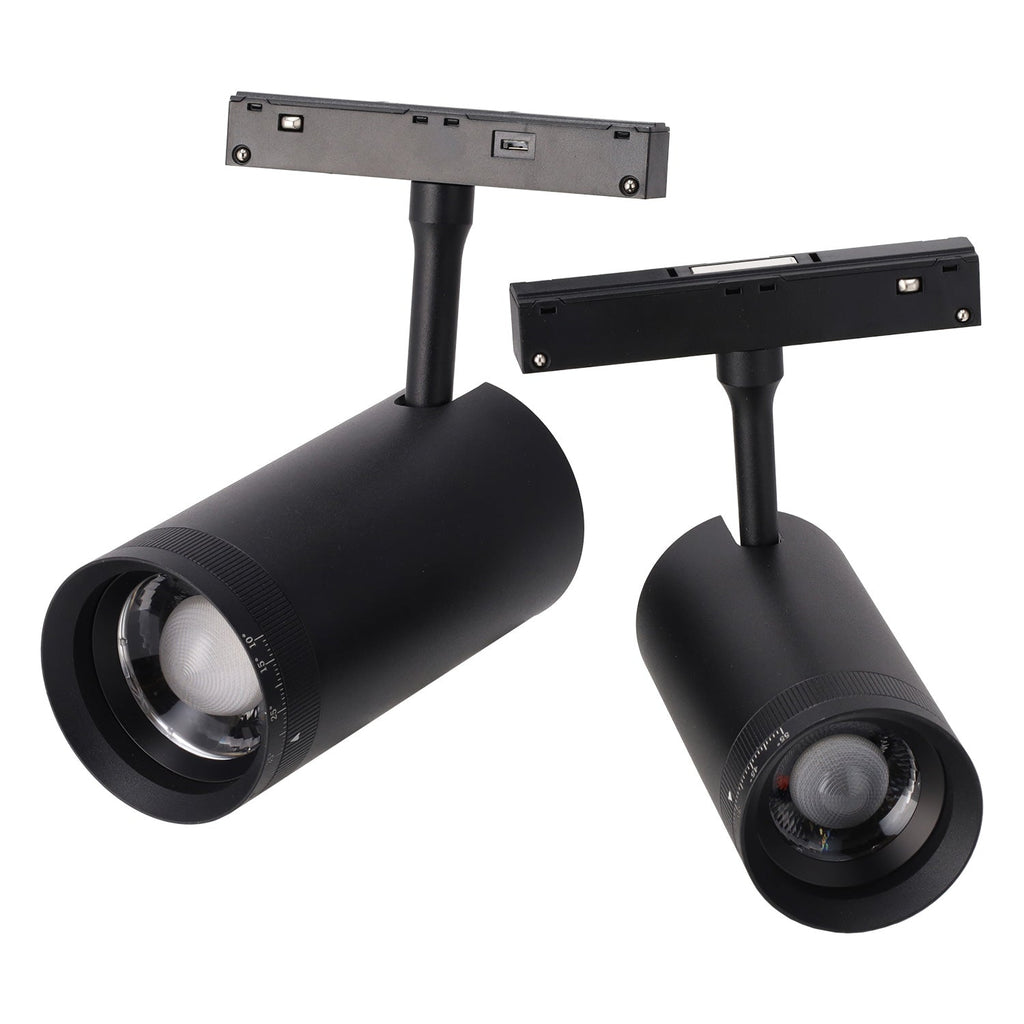 Luminaria de carril LED magnética 15W 55x120mm 90Lm/W LED Bridgelux CCT (Color de luz ajustable)