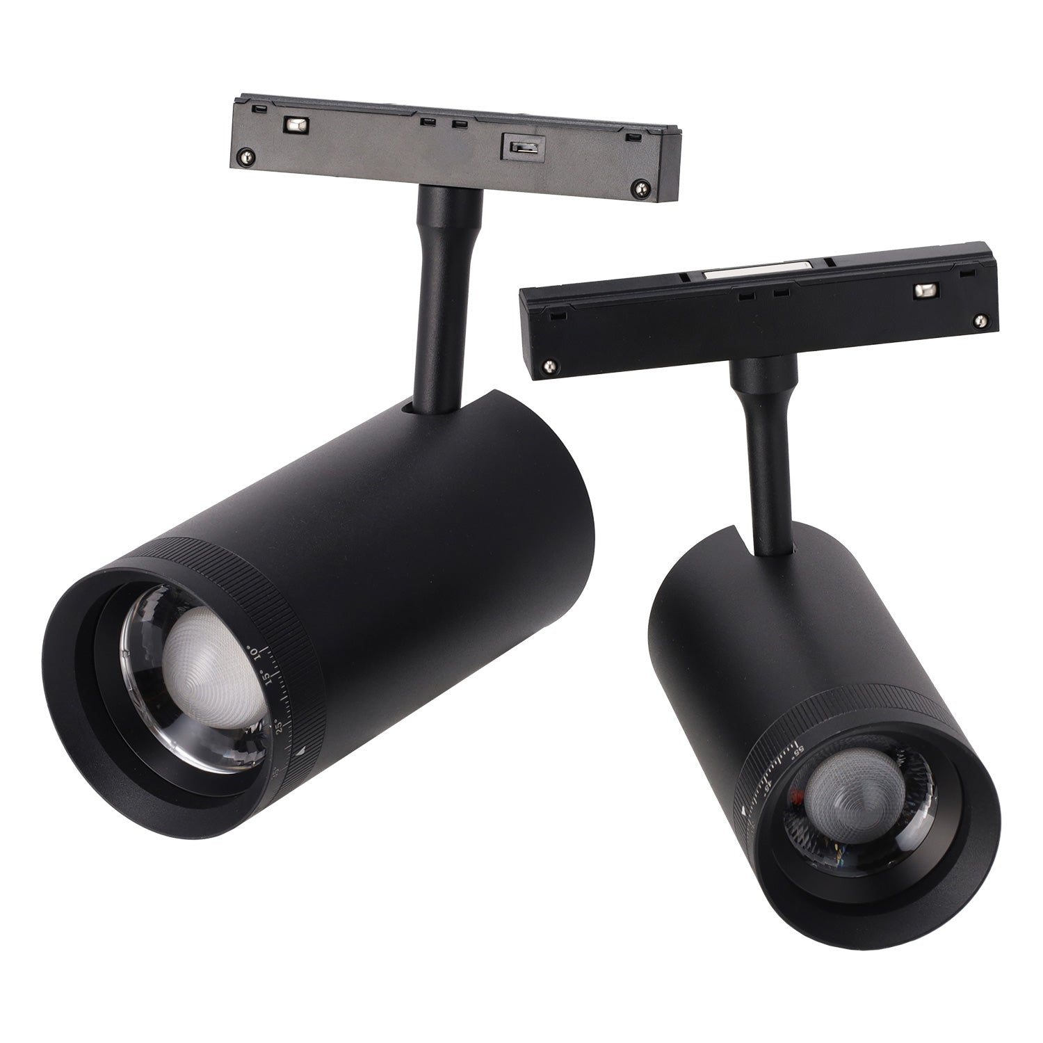 Luminaria de carril LED magnética 20W 65x135mm 90Lm/W LED Bridgelux CCT (Color de luz ajustable)