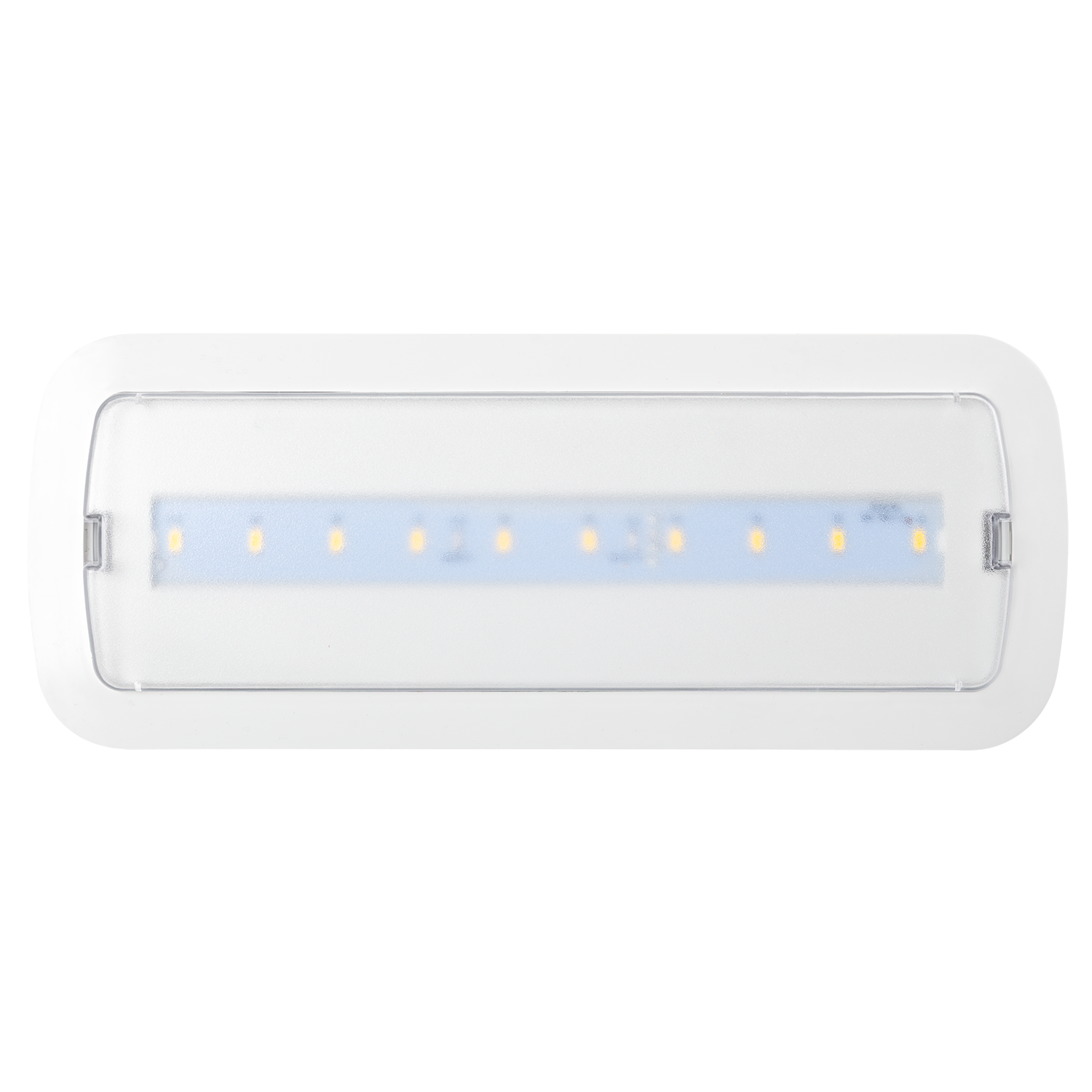 LED embutido de emergência 200LM / Permanente / Não Permanente 5000K [L116MN-B]