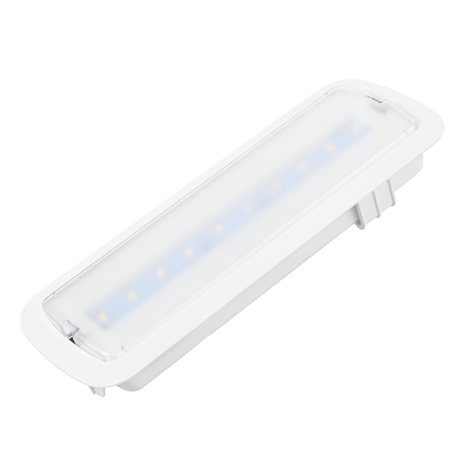 Autoteste LED embutido de emergência 200LM / permanente / não permanente 5000K [L116N-C1]
