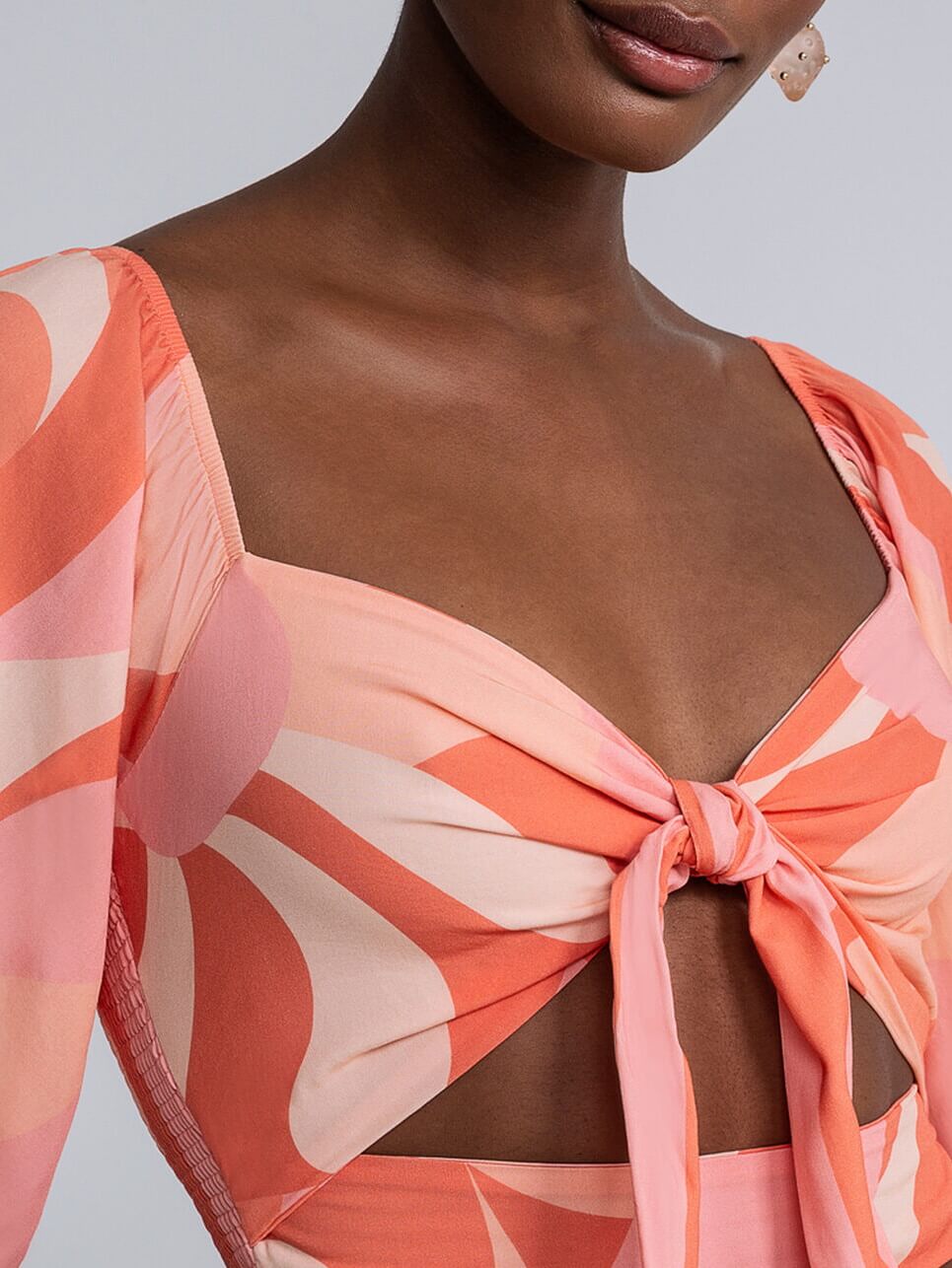 BLUSE CROP TOP FLORESCER
