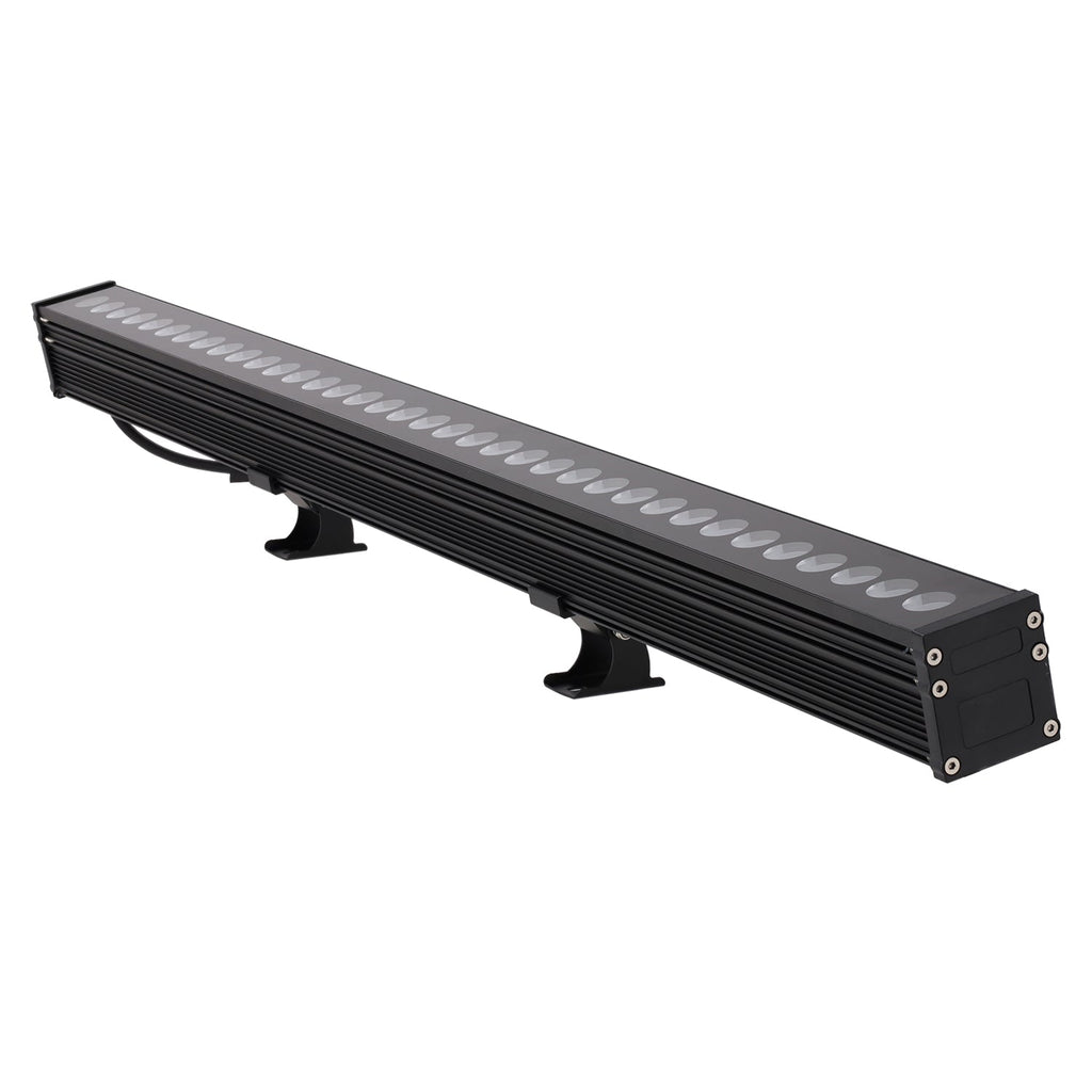 Luminária de parede LED RGB/CW de 80 W, 100 lm/W, 30°, com comando à distância, sistema TUYA