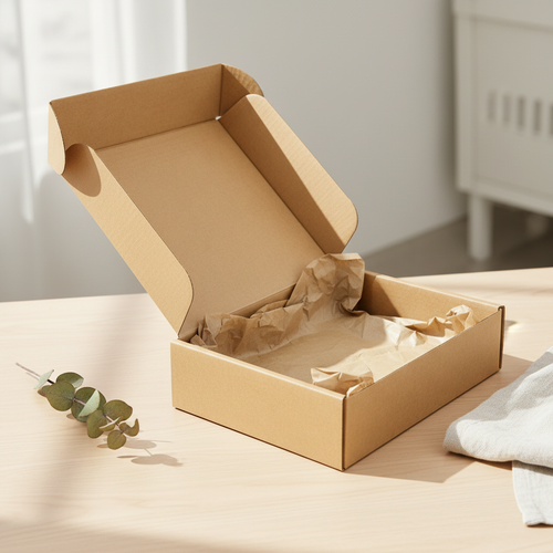 Caixa Ecológica em Cartão KRAFT 15x15x5cm