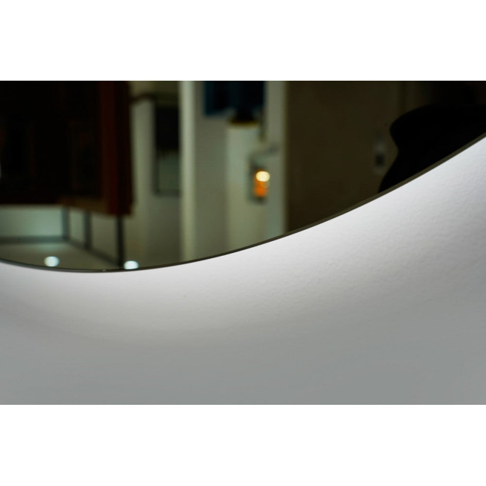 Espelho de Casa de Banho Iluminado "Lisboa" Ø80Cm Branco Frio Antiembaciamento/Sensor On-Off [LIMEX-LISB002/80]