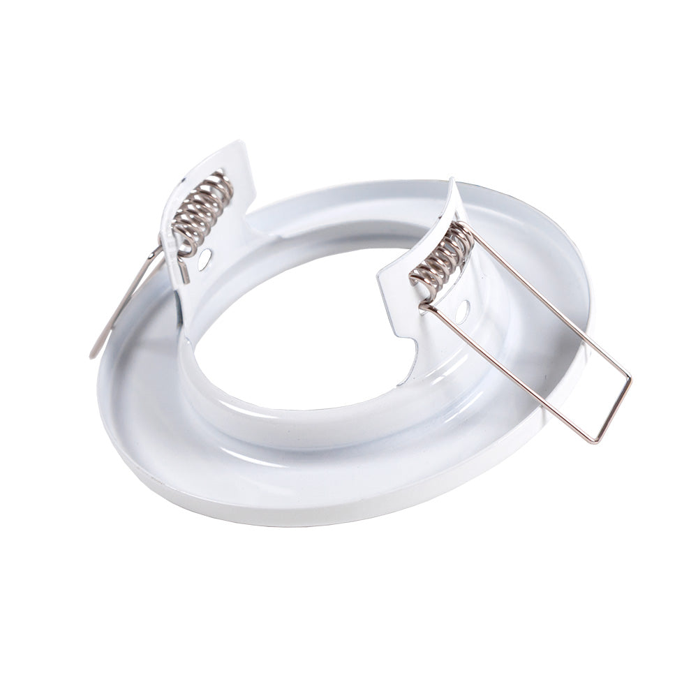 Anel Downlight Circular "Sara" Aço 81Mm - Branco