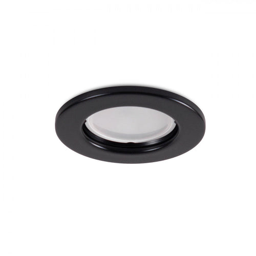 Downlight-Ring "Sara", rund, Stahl, 81 mm - Schwarz