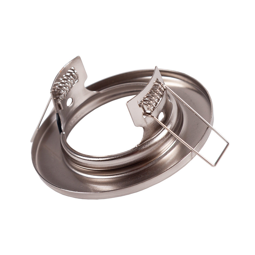 Anillo Downlight Circular "Sara" Acero 81Mm - Satén