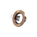 Anillo Downlight Circular "Sara" Acero 81mm - Latón