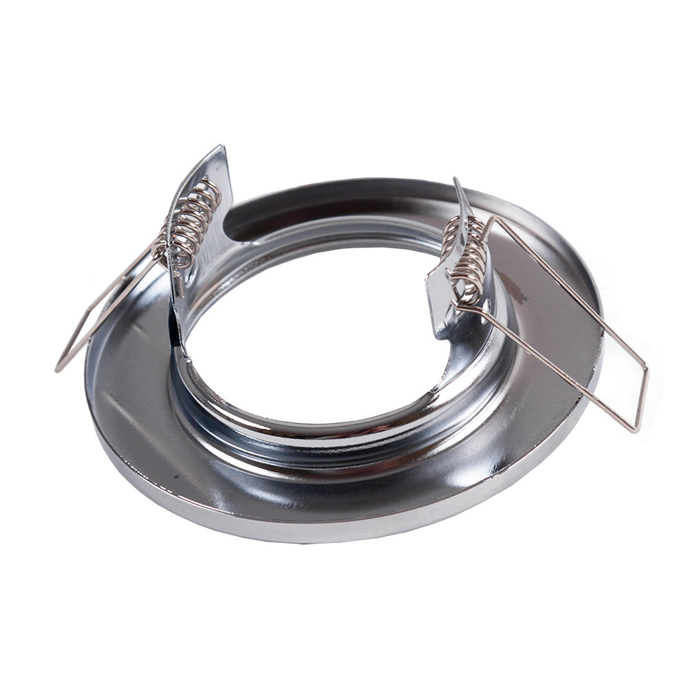 Anel Downlight Circular "Sara" Aço 81Mm - Cromado