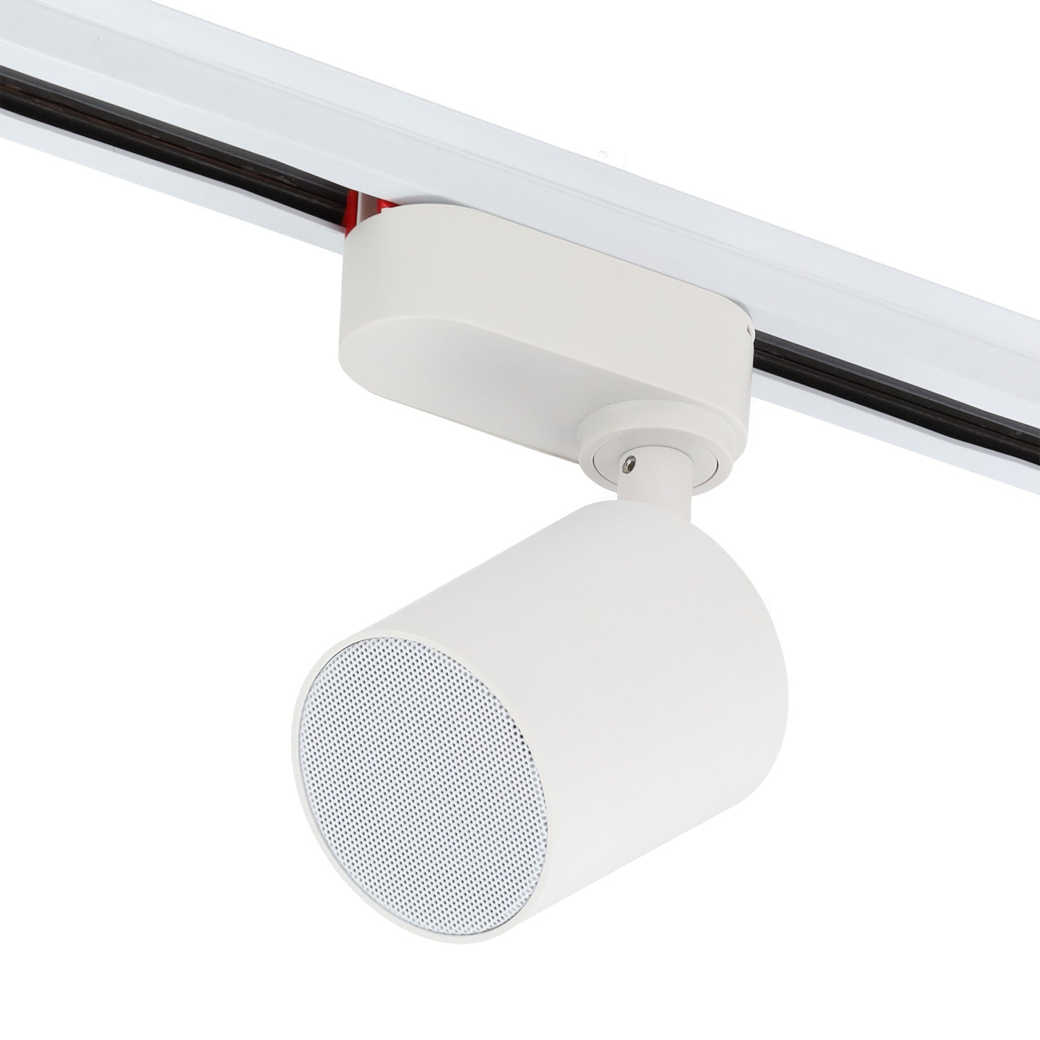 Altifalante Bluetooth monofásico de 20 W para calha de iluminação, branco