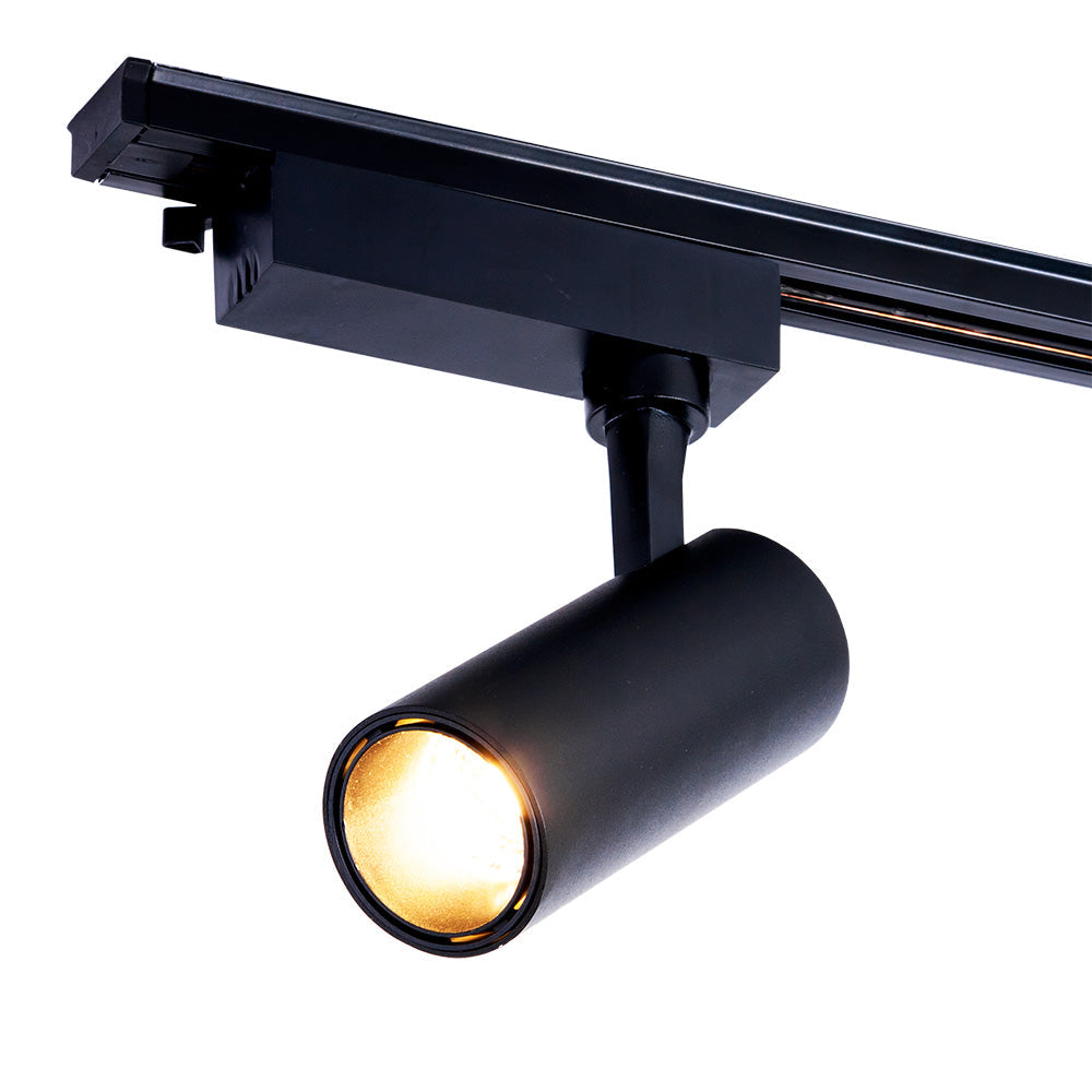 Foco LED Carril 20W 2000Lm CRI85 4200ºK Lumiastra Monofásico 40.000H [LUM-ATB060012-BW]