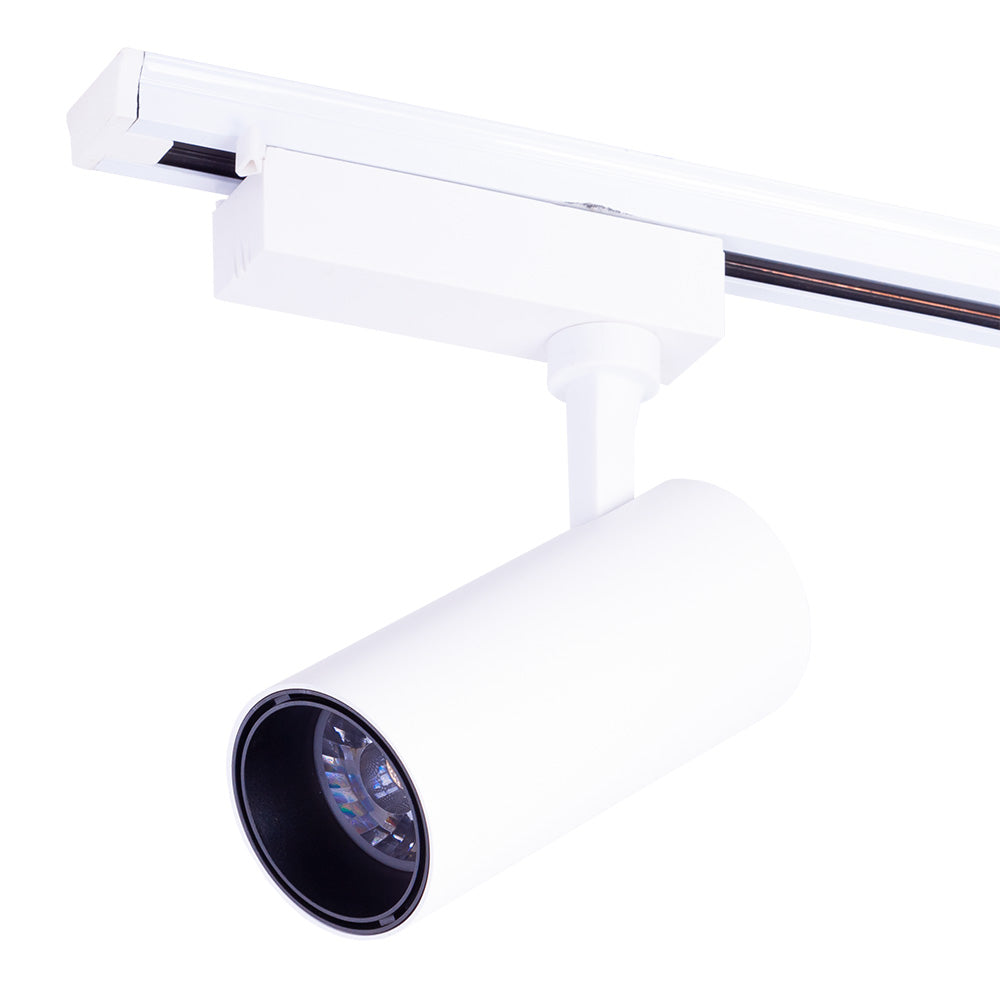 Foco LED Carril 30W 3000Lm CRI85 4200ºK Lumiastra Monofásico 40.000H [LUM-ATB095030-WW]