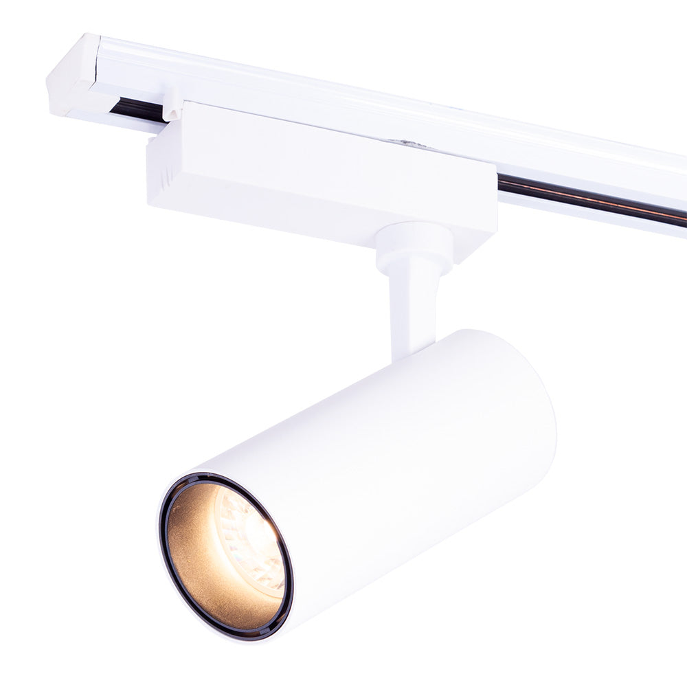 Foco LED Carril 30W 3000Lm CRI85 4200ºK Lumiastra Monofásico 40.000H [LUM-ATB095030-WW]