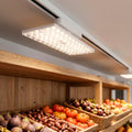 Luminária de calha LED CCT de 30 W "Market" branca