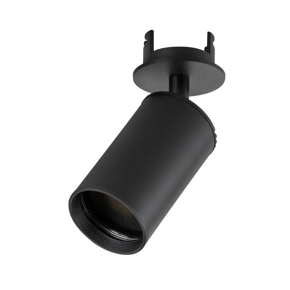 Foco empotrable GU10 negro (sin bombilla) [LUM-RGU10-B]