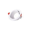 Runder Downlight GU10 ohne Lampenfassung/Lampe – Weiß