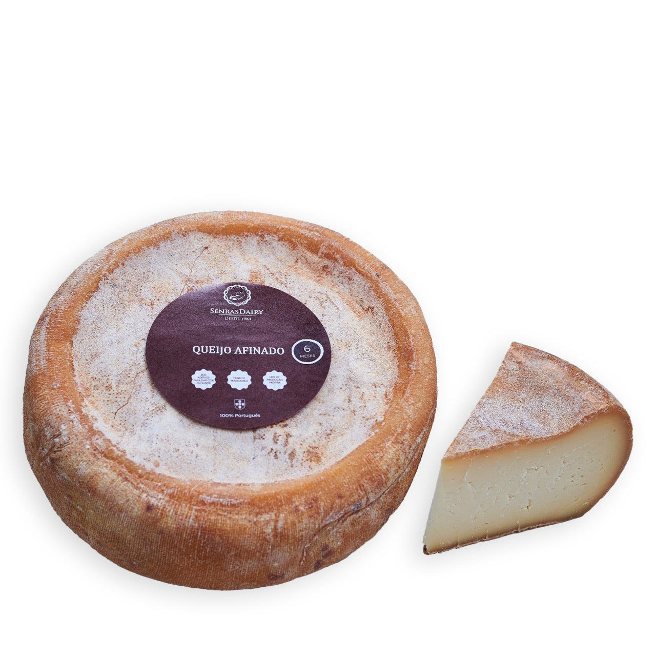 Queijo Afinado 6 Meses 600g - Senras Dairy