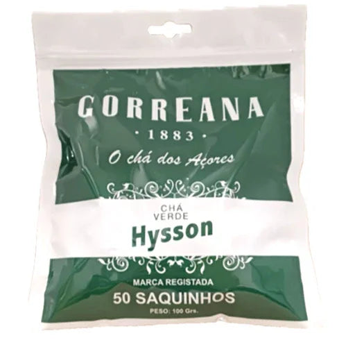 Gorreana Green Tea 50 Tea Bags 100g Economic Pack from the Azores - Fresh & Rich