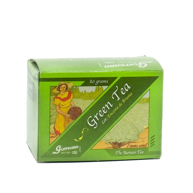 80g Premium Gorreana Green Tea Encosta de Bruma Loose Leaf from Azores Delicate