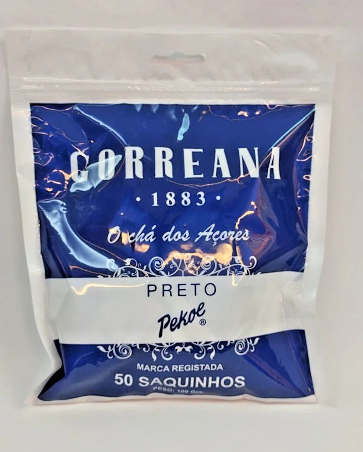 Gorreana Black Tea 50 Tea Bags 100g Economic Pack from the Azores Rich & Smooth
