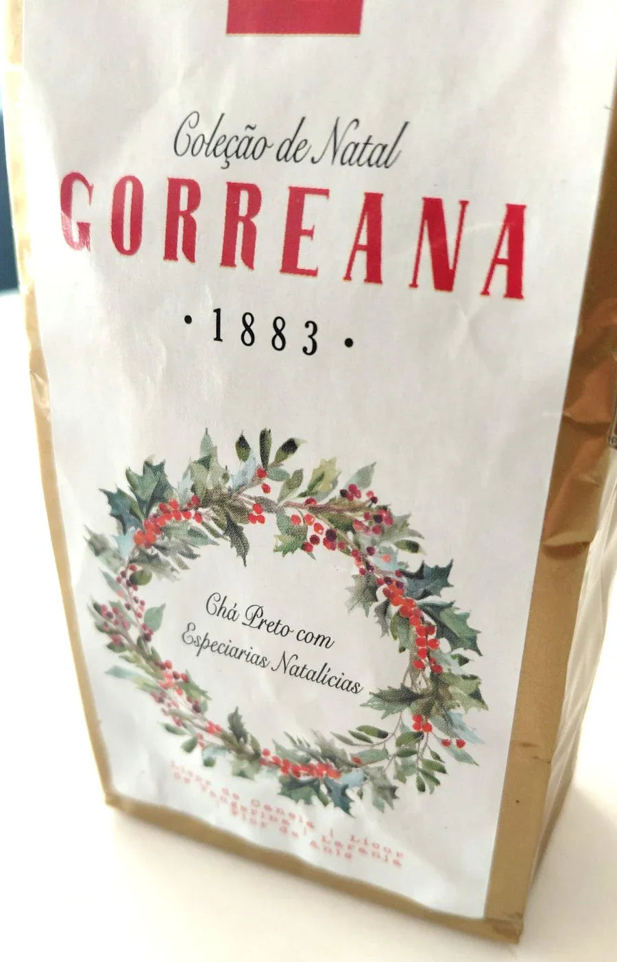 80g Premium Black Tea from Azores - Gorreana Christmas Special - xmas spices