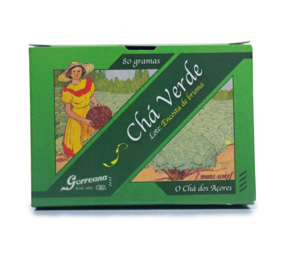 80g Premium Gorreana Green Tea Encosta de Bruma Loose Leaf from Azores Delicate