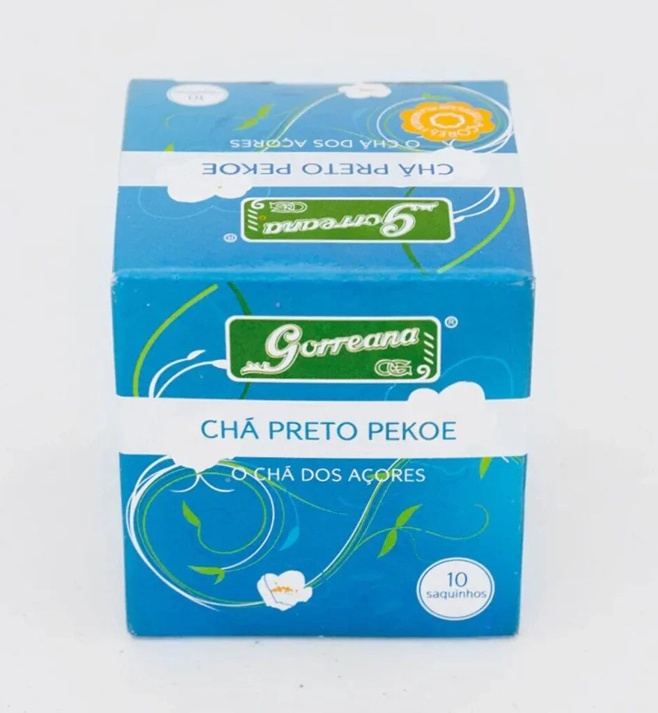 100% Organic Black Tea, Azores Gorreana Pekoe Rich Aromatic Box of 10 Teabags