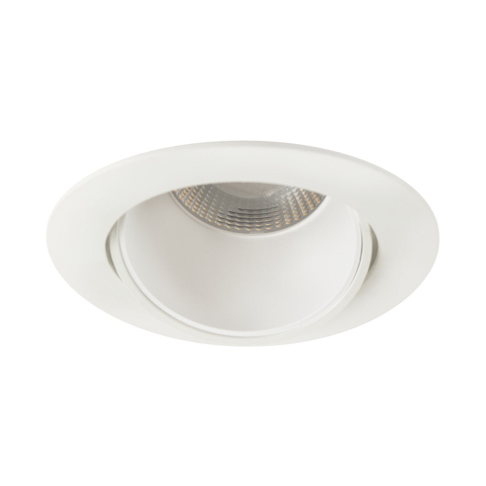 Downlight LED Ajustável Embutido 8W 750Lm CCT 3000-6500ºK (Tom de Luz Regulável) 60º IP20 [SE-SCL309B-8W-W-CCT]