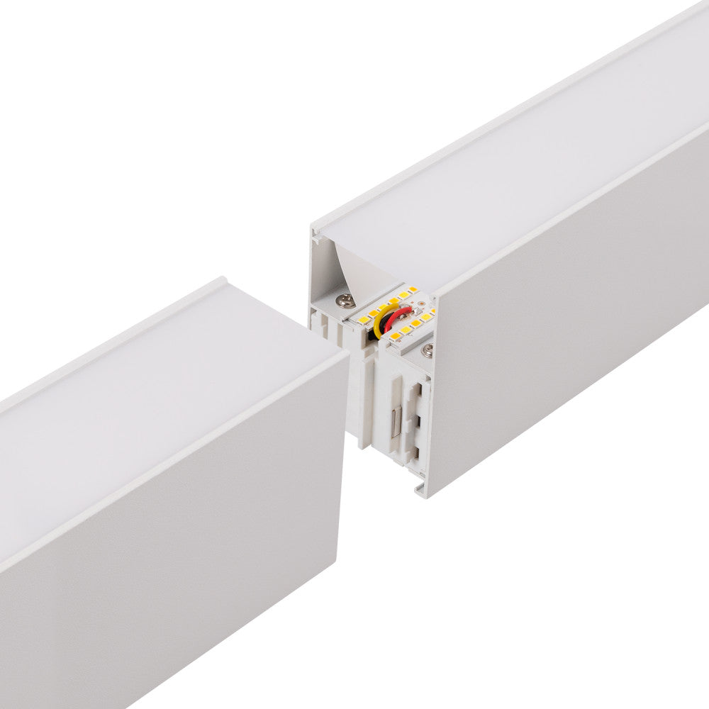 Luminária Linear LED 45W 3.000Lm 180Cm CCT (Tom de Luz Ajustável) Lifud Driver