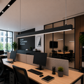 Fita LED conectável de 38 W, 3.800 lm, 150 cm, IP20, CCT 3000-6500 K (temperatura de cor regulável), ângulo de feixe de 75°, de