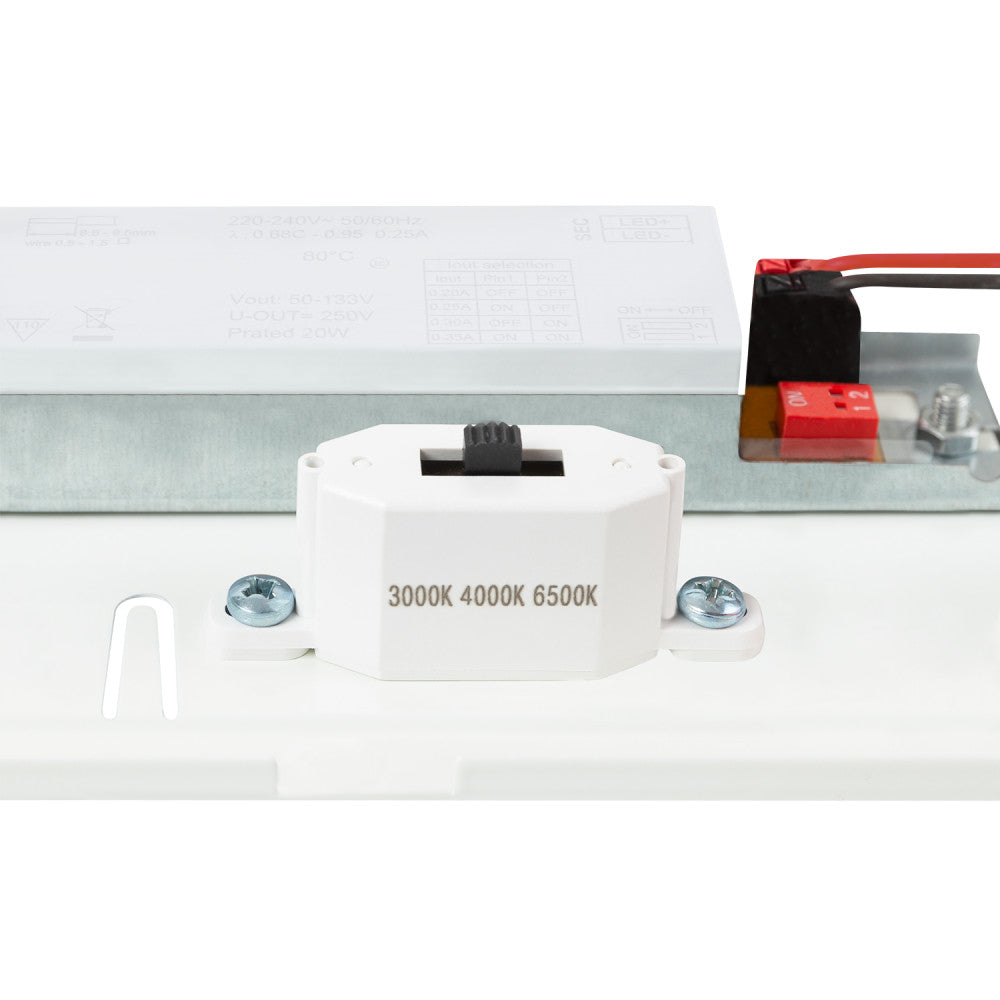 Equipamento LED Impermeável de 60W com 7200Lm IP65 CCT (Tom de Luz Regulável) 3000-6500ºK 110º Tridónico Sem Cintilaçã