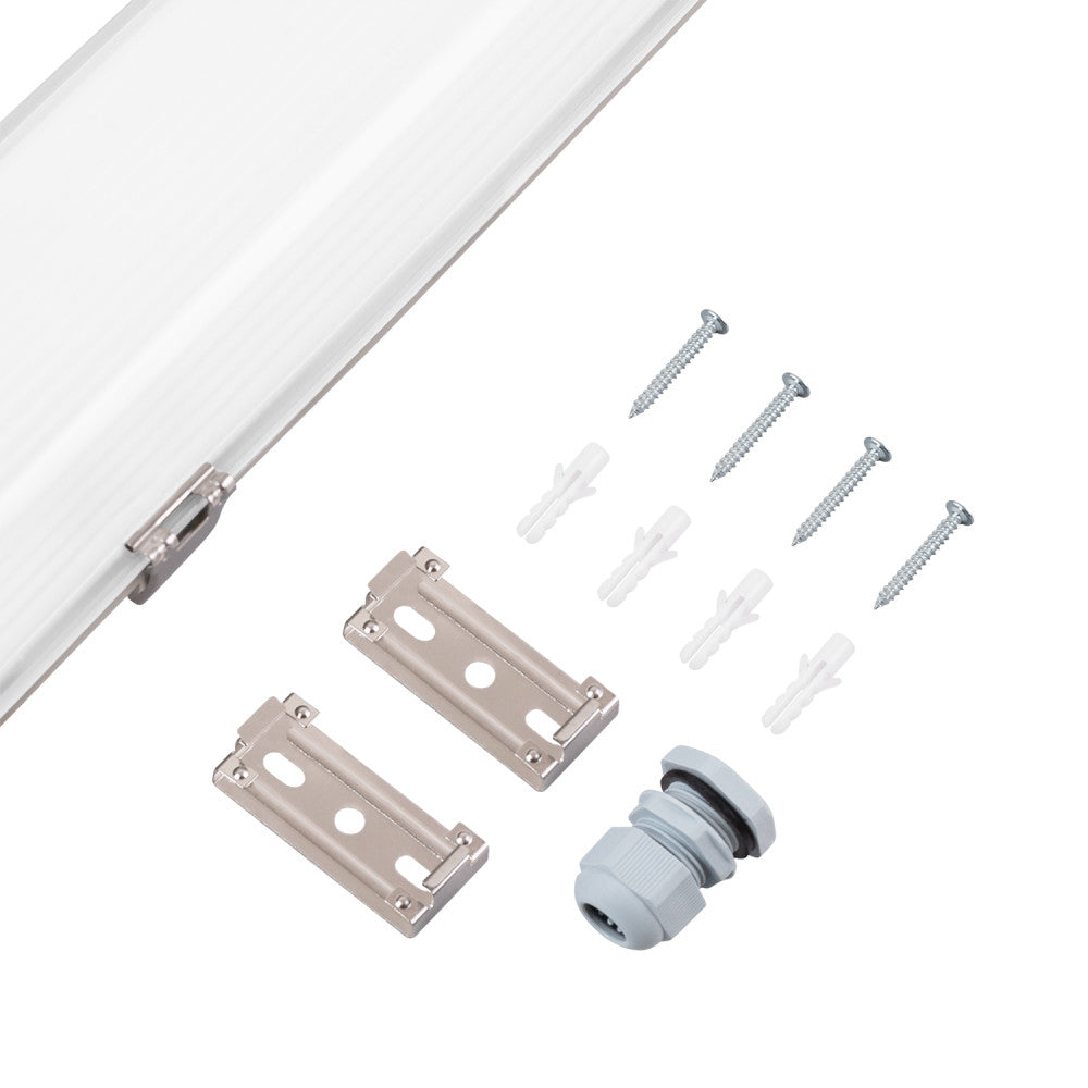 Equipamento LED Impermeável de 60W com 7200Lm IP65 CCT (Tom de Luz Regulável) 3000-6500ºK 110º Tridónico Sem Cintilaçã