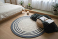 Shaggy Round Rug, Soft Floor Mat