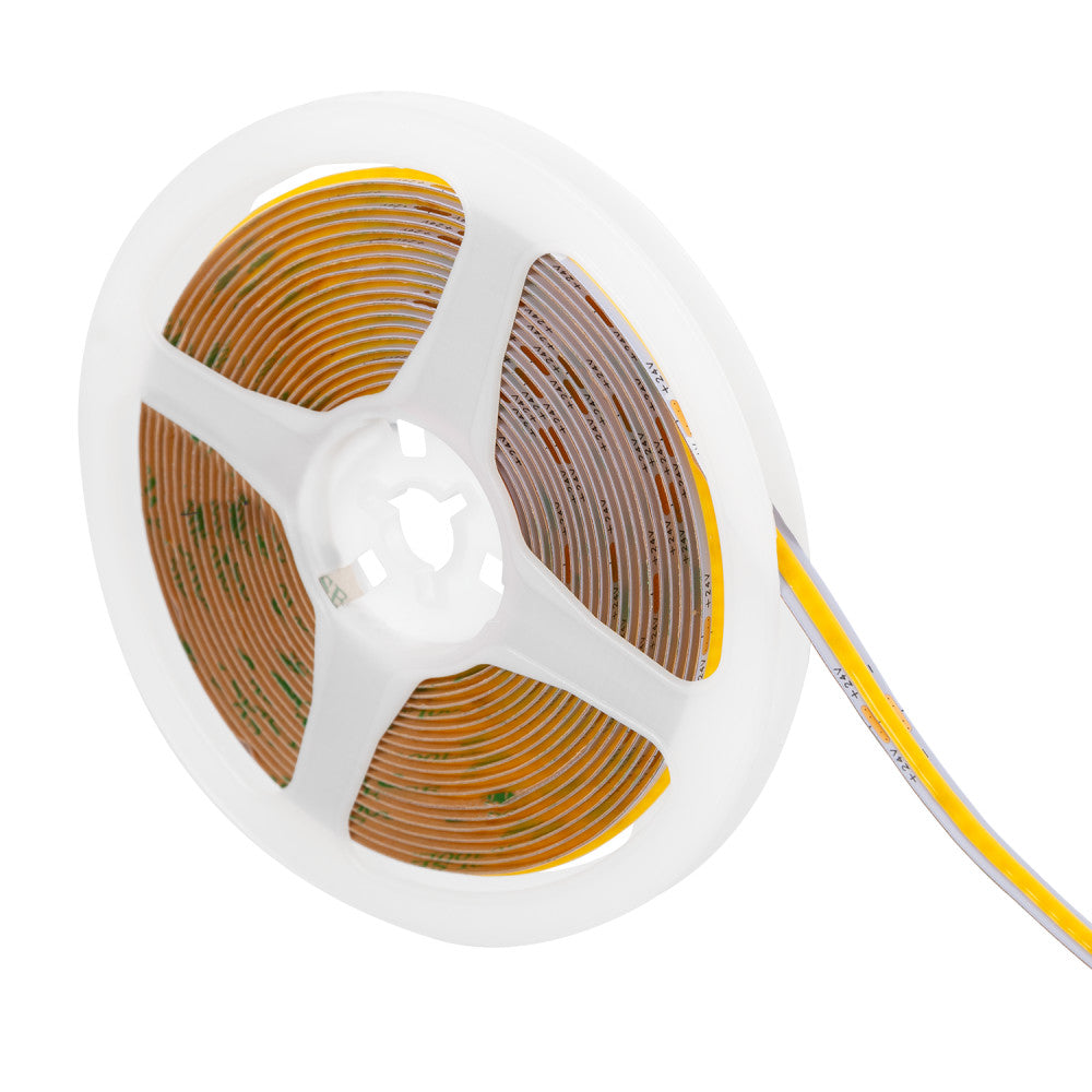 Tira LED COB 5M 12W/M 960Lm/M 4000ºK IP20 24VDC [SKY-FSLCOB-320L-8mm-W]