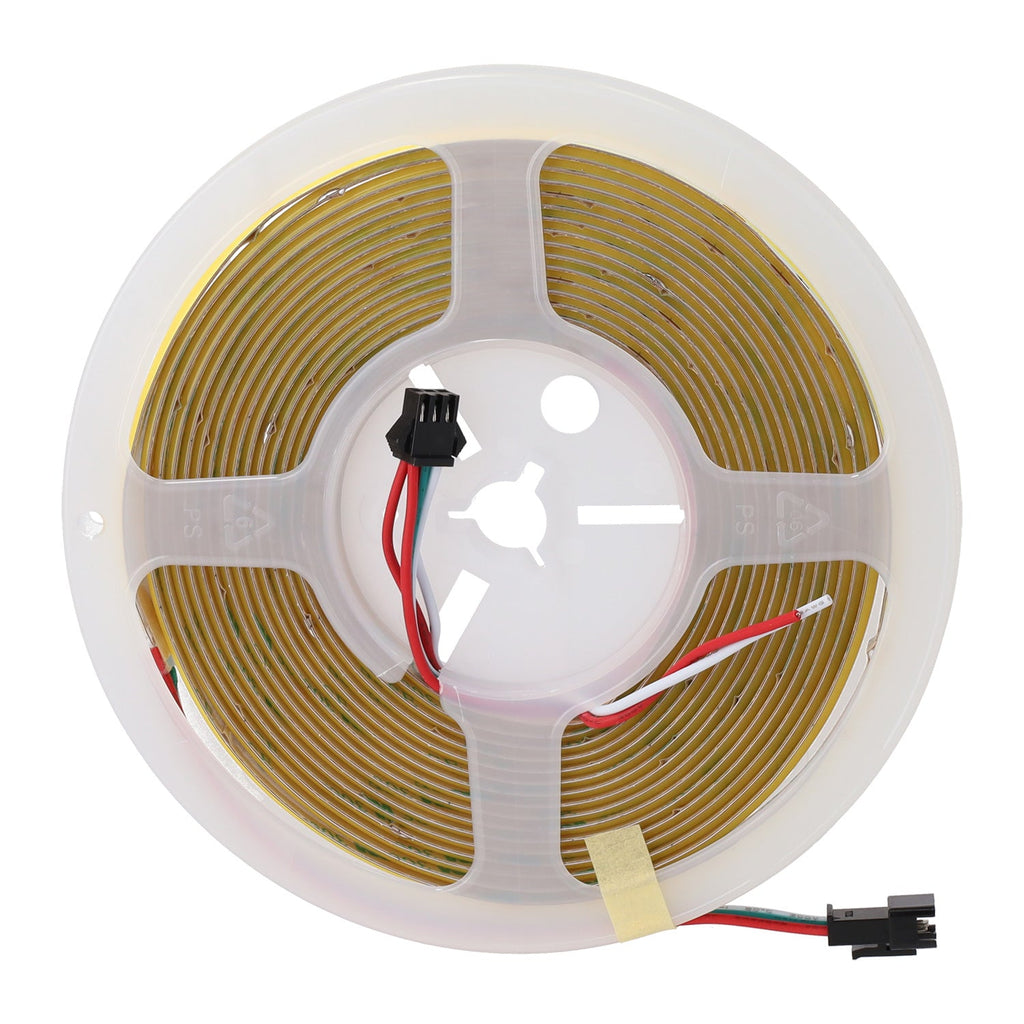 Cinta de LED Digital COB IC 2811 12W/M 24VCC IP20 6.000ºK Rollo 5M