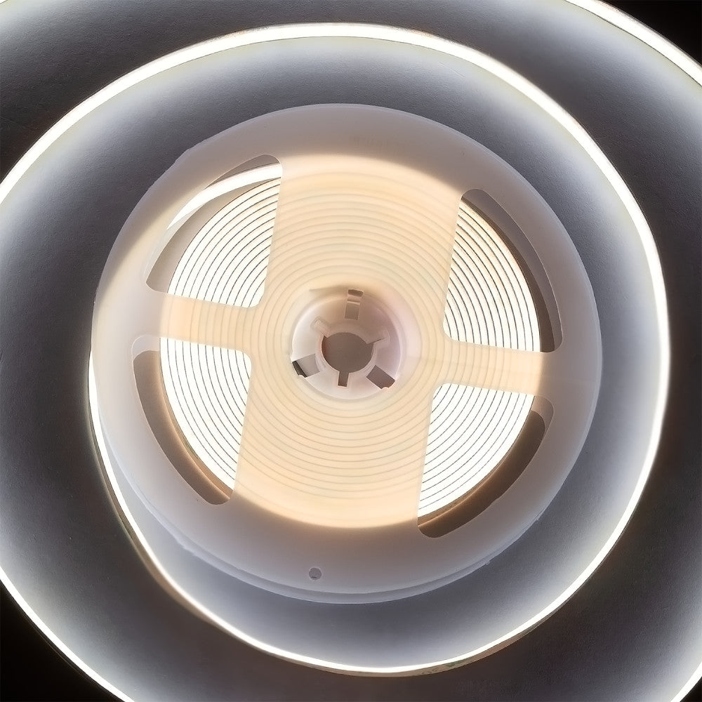 Tira LED COB 5M 12W/M 960Lm/M 4000ºK IP20 24VDC [SKY-FSLCOB-480L-10mm-W]