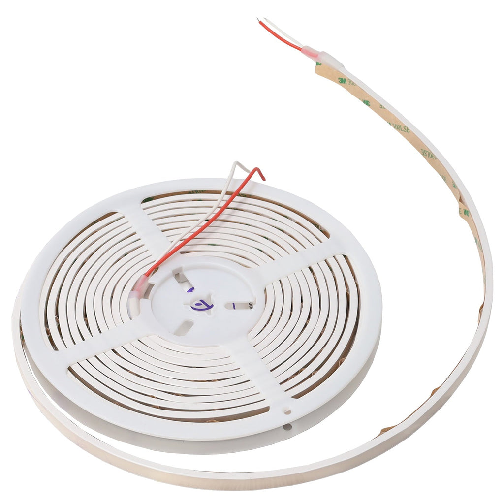 Fita LED flexível, cortável, 12W/m, 24VDC, COB, 528 LED/m, 1400Lm/m, IP65, 6000K, 5 metros