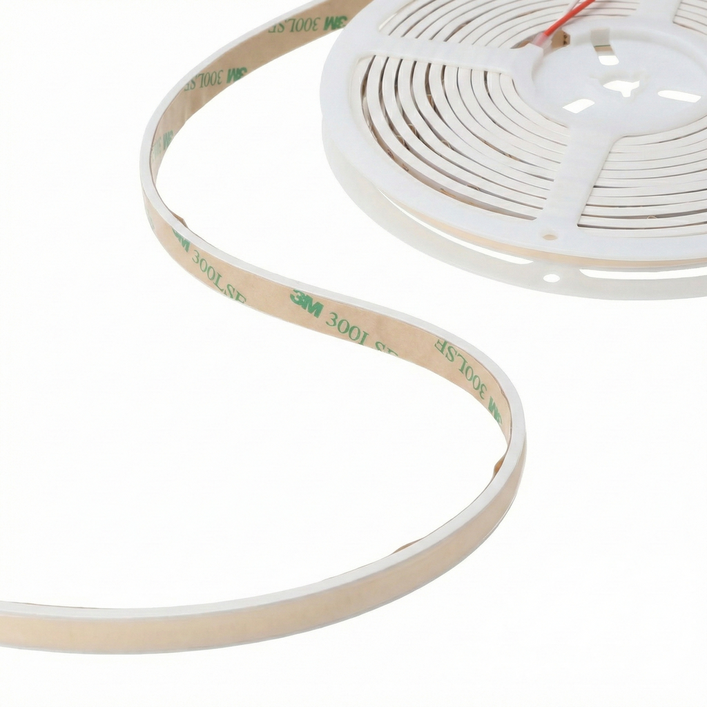 Fita LED flexível, cortável, 12W/m, 24VDC, COB, 528 LED/m, 1400Lm/m, IP65, 6000K, 5 metros