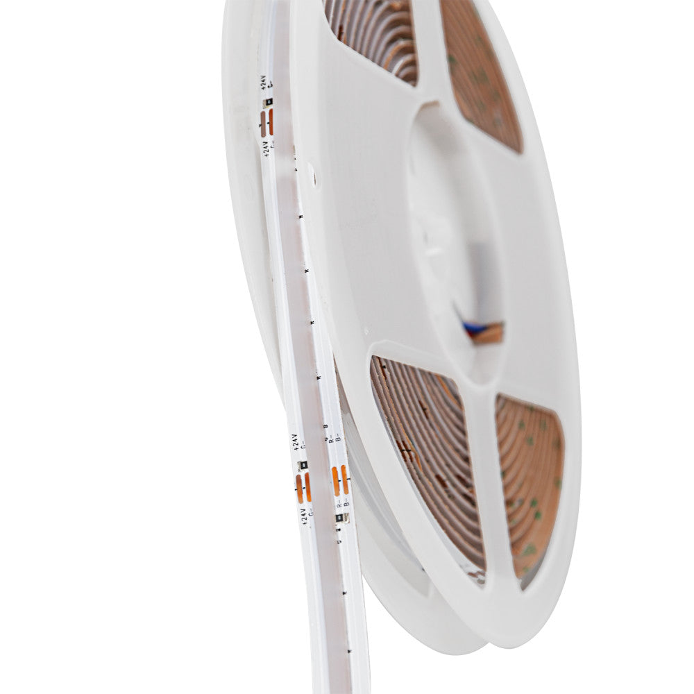 Fita LED COB 5M 16W/M 672Lm/M RGB IP20 24VDC [SKY-FSLCOB-672L-10mm-RGB]