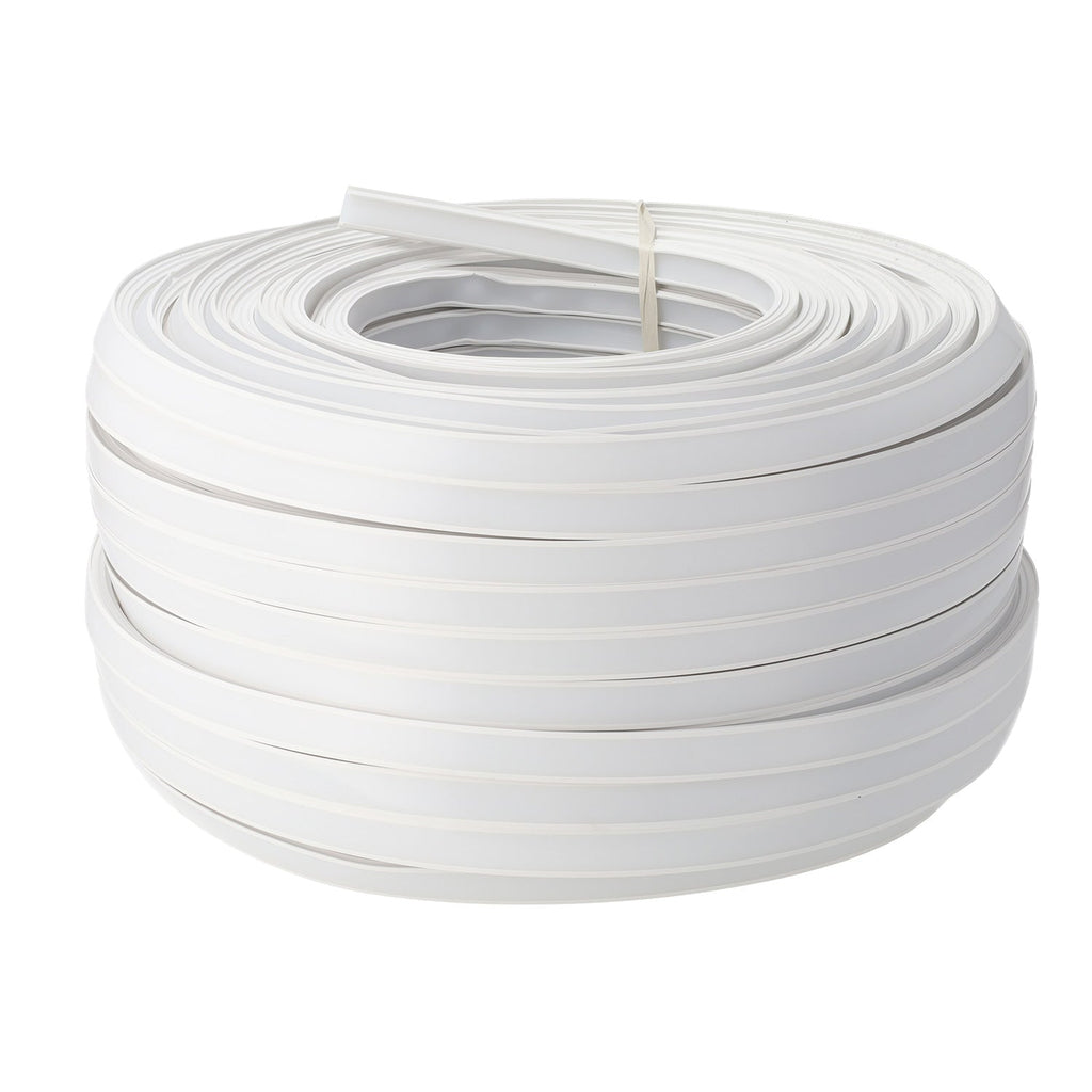 Perfíl de Silicona IP65 para Tiras LED 10x10mm para Tiras de 6mm Rollo 100 Metros