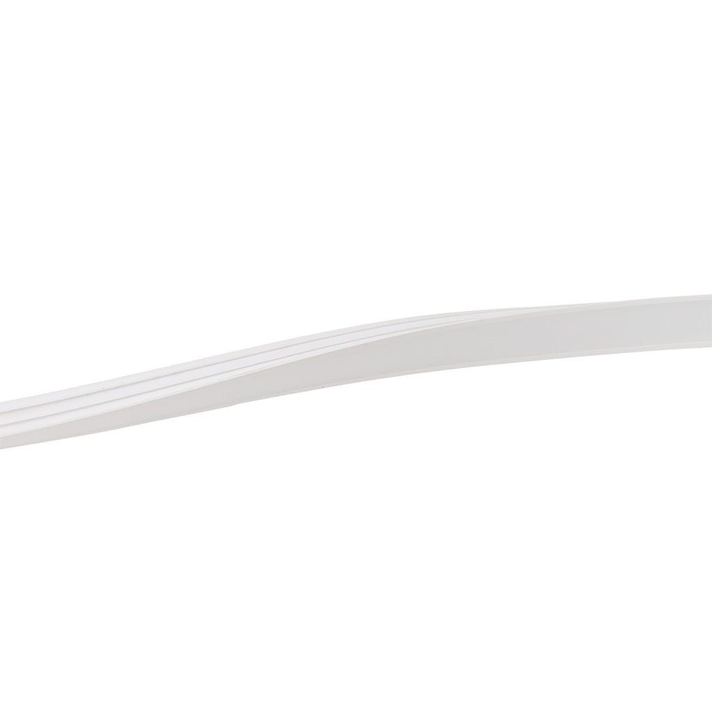 Perfíl de Silicona IP65 para Tiras LED 10x10mm para Tiras de 6mm Rollo 100 Metros