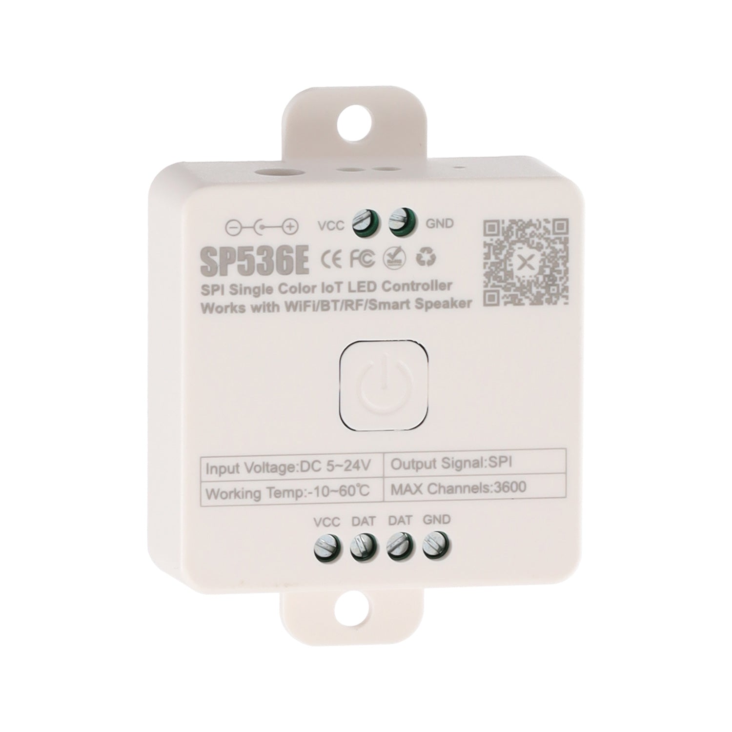 Controlador para aplicativo digital de fita LED COB + controle remoto