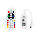 Controlador LED RGB Tuya App + Controle Remoto 12-24VDC IP20
