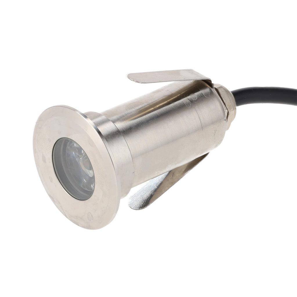 Refletor LED Embutido 3W 300lm 12V DC 2700K IP67 50.000h
