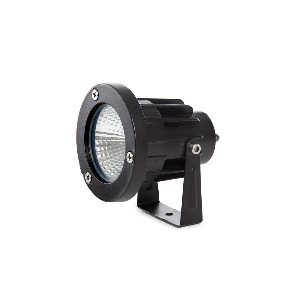 Pacote de 6 Focos LED para Jardim 9W 758Lm 2700ºK Spike 50.000H [SL-CPDC09-9W-WW-PK6]