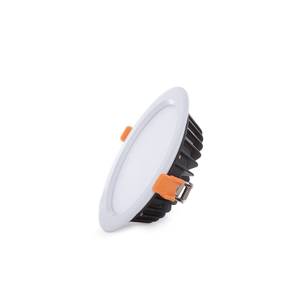 Paquete de 4 Downlights LED 24W 2.160Lm 6000ºK IP65 Baños/Cocinas 50.000H [SL-DLFS06-24W-CW-PK4]