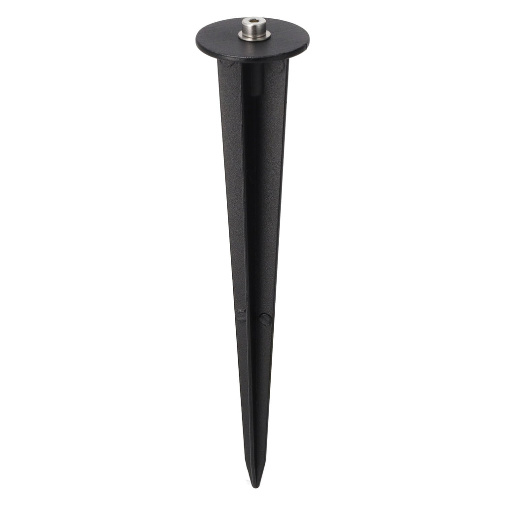 Foco LED com espeto de jardim 5W 60º IP65 RGBW Acabamento preto com controle remoto
