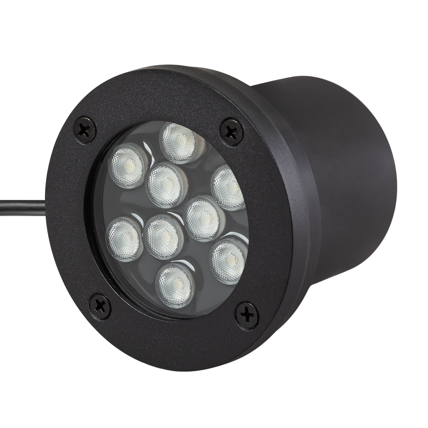 Foco LED Embutido 9W 810Lm Ø90mm 85-265VAC IP67 60º 6000K [SL-JGD02-9W-CW]